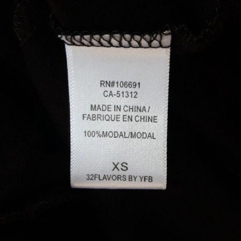 32 Flavors Dress Flapper Sequined Striped Tiered‎ Sleeveless Mini Black Sz XS - Picture 4 of 8